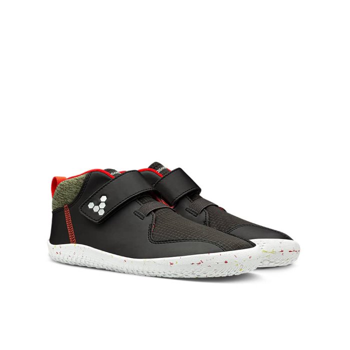 Scarpe Vivobarefoot Bambino - Nere Primus Bootie All Weather Scarpe Da Scuola QYD578160